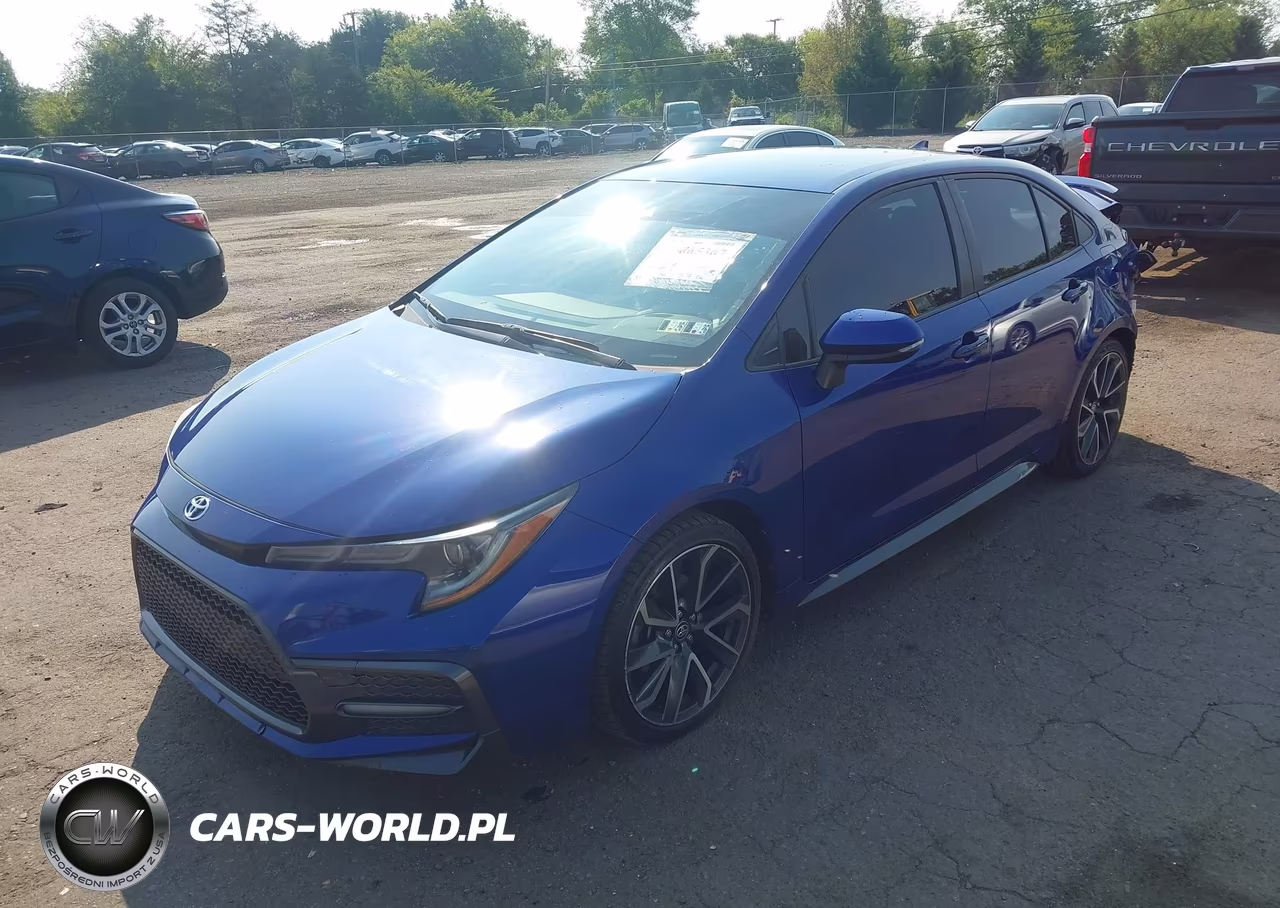 2021 Toyota Corolla Se VIN:JTDS4MCE3MJ066036 - 2