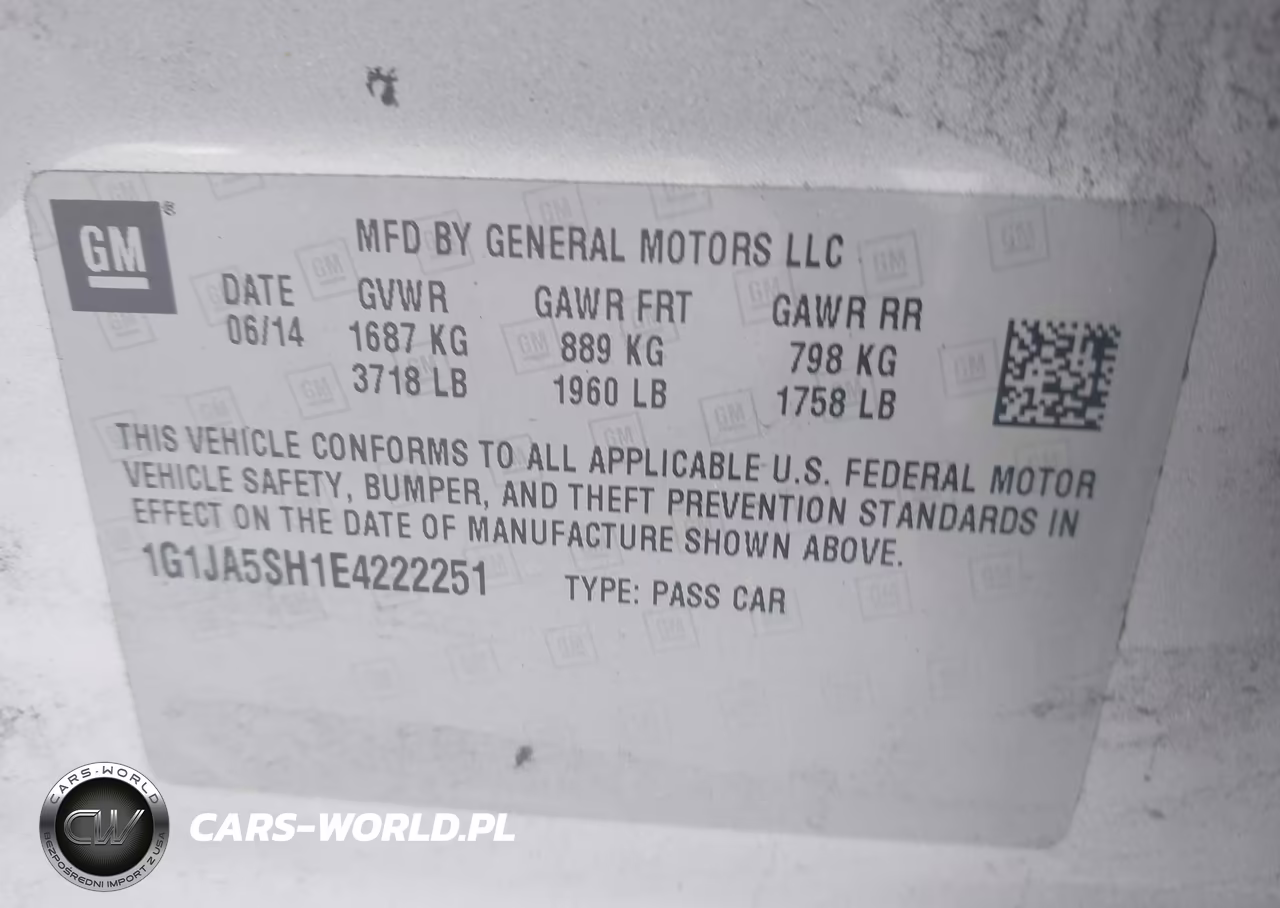 2014 Chevrolet Sonic Ls Auto VIN:1G1JA5SH1E4222251 - 9