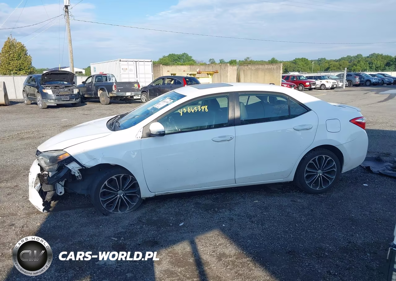 2016 Toyota Corolla S Premium VIN:2T1BURHEXGC637690 - 15