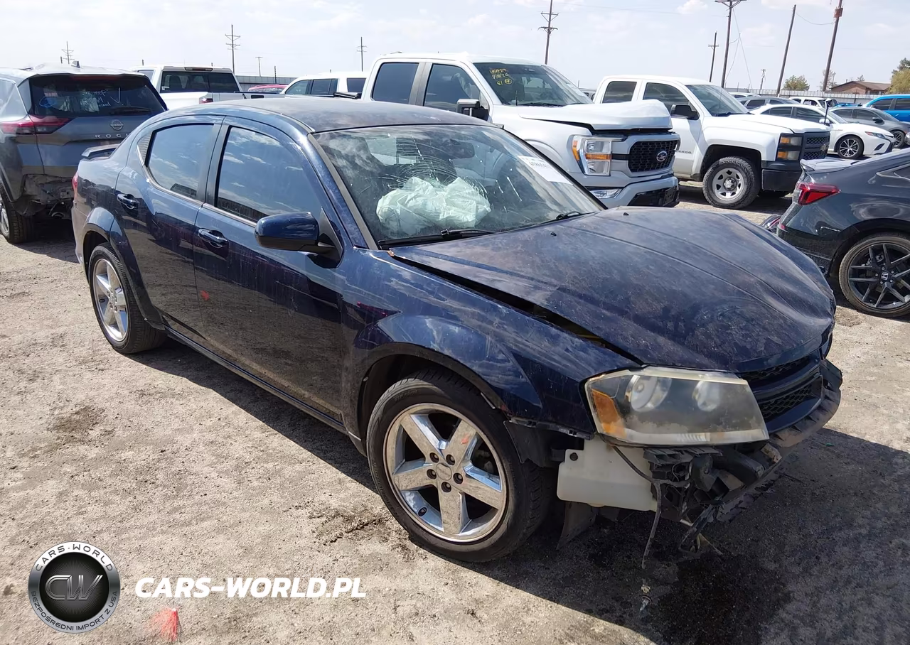 2013 Dodge Avenger Sxt VIN:1C3CDZCG1DN582539 - 1
