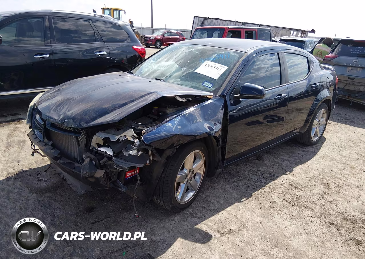 2013 Dodge Avenger Sxt VIN:1C3CDZCG1DN582539 - 2