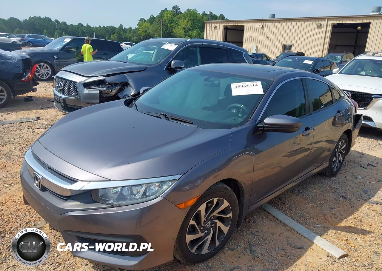 2016 Honda Civic Ex VIN:19XFC2F72GE056220 - 2