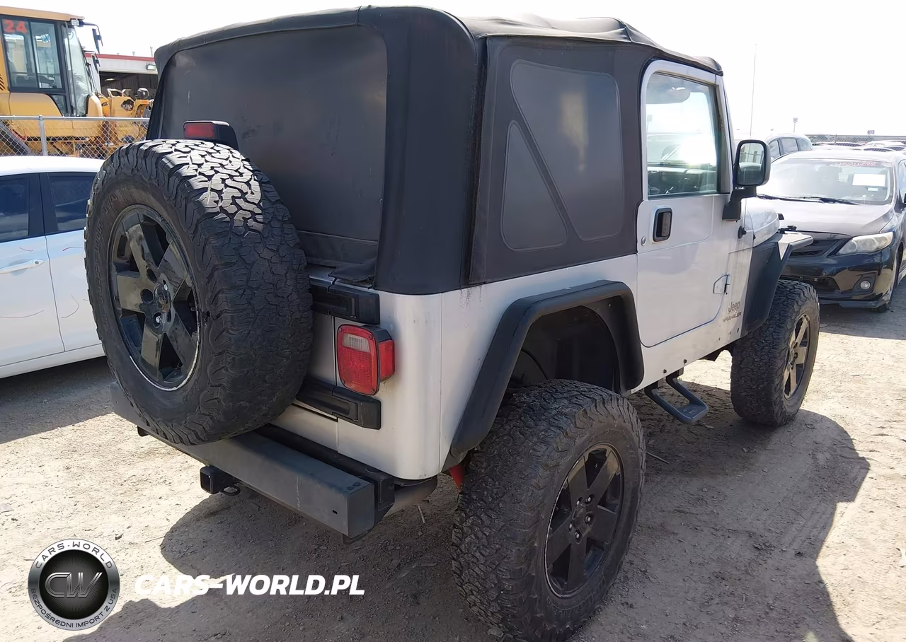 2006 Jeep Wrangler X VIN:1J4FA39S86P756568 - 4