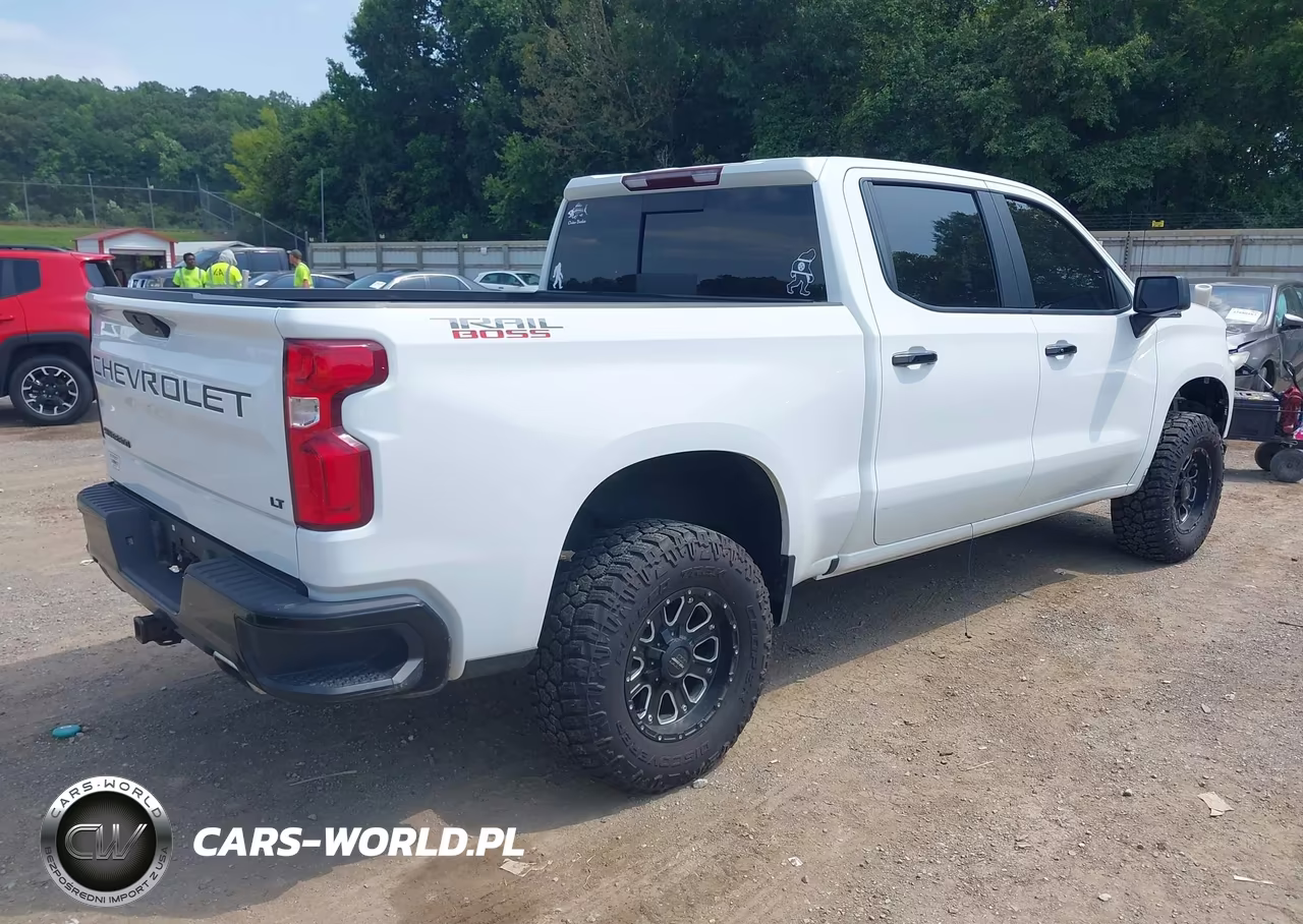 2021 Chevrolet Silverado 1500 4Wd Short Bed Lt Trail Boss VIN:1GCPYFED9MZ340917 - 4