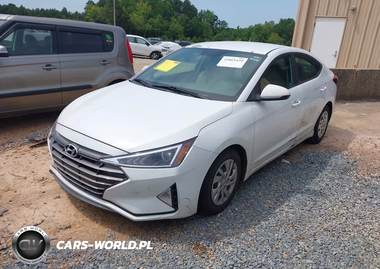 2019 Hyundai Elantra Se VIN:5NPD74LF8KH456919 - 2