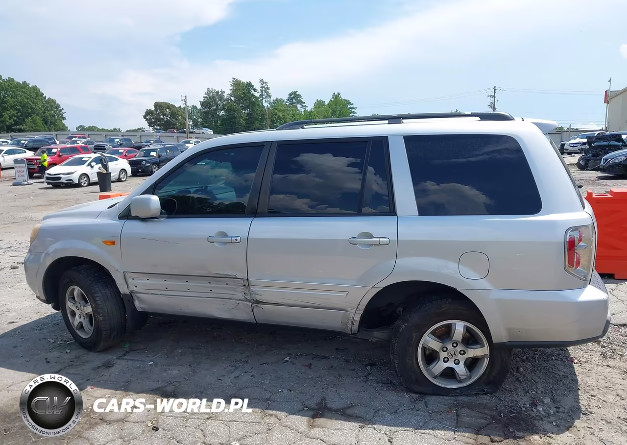 2008 Honda Pilot Ex-L VIN:5FNYF28558B015975 - 15