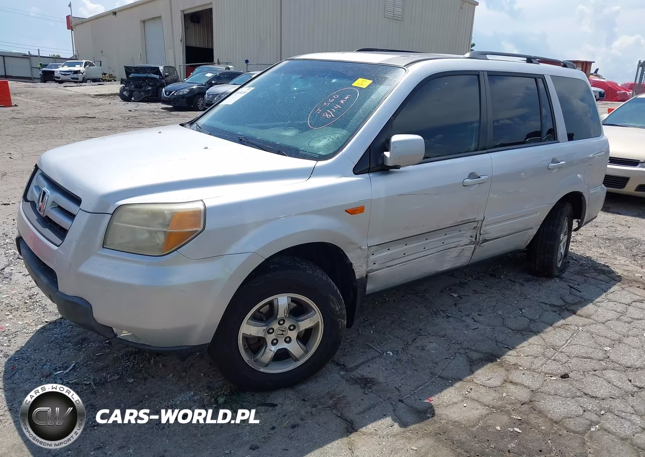 2008 Honda Pilot Ex-L VIN:5FNYF28558B015975 - 2