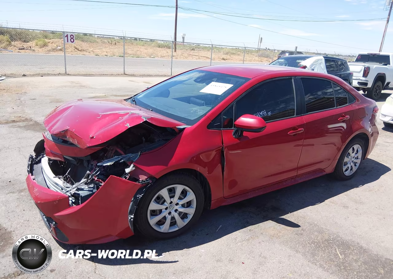 2020 Toyota Corolla Le VIN:JTDEPRAE8LJ088309 - 2