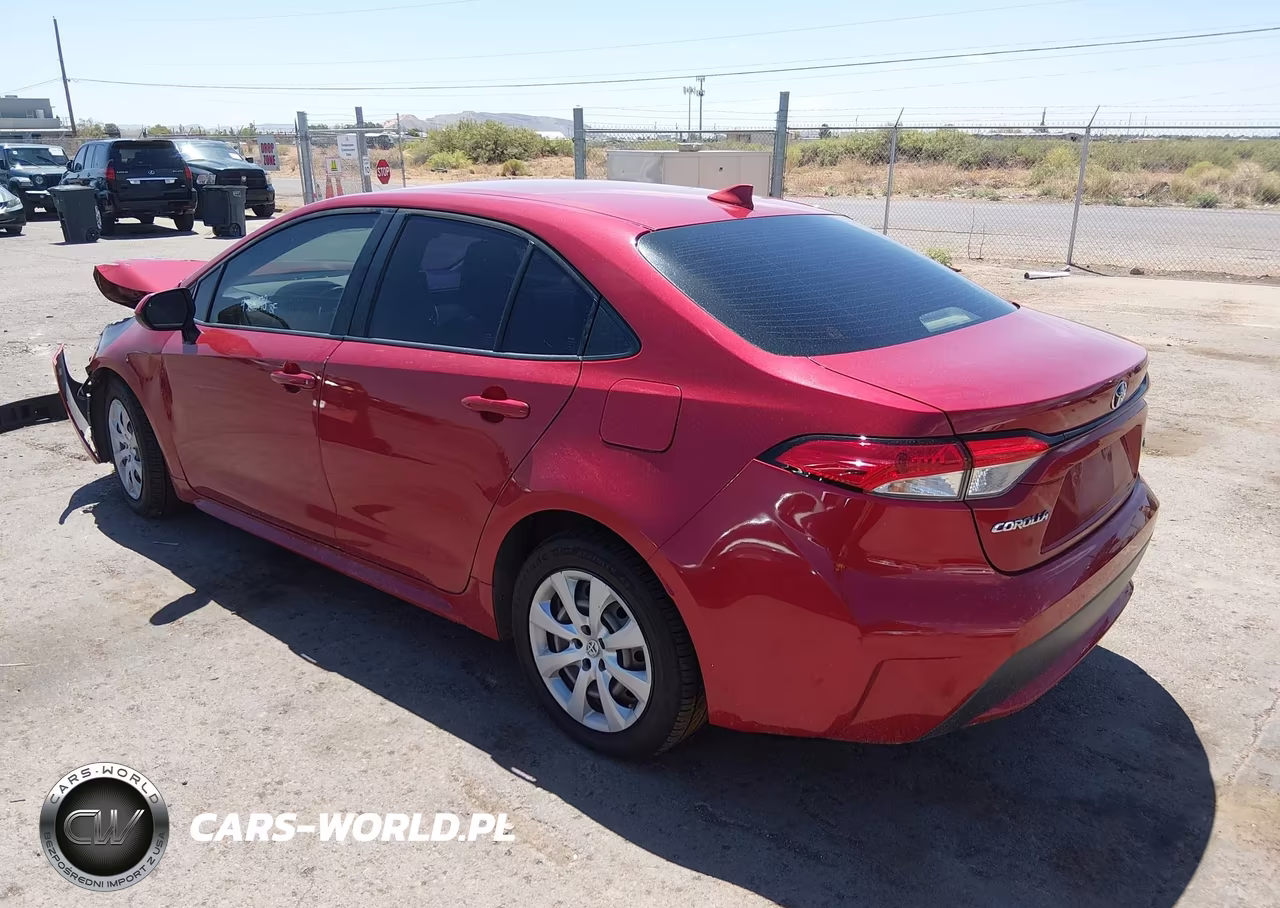2020 Toyota Corolla Le VIN:JTDEPRAE8LJ088309 - 3