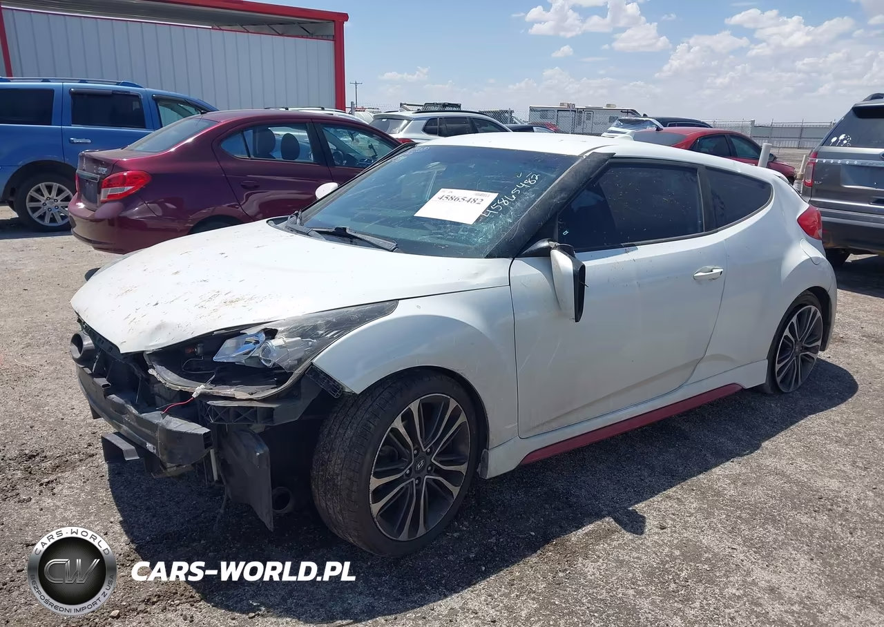 2016 Hyundai Veloster Turbo R-Spec VIN:KMHTC6AE1GU301716 - 2