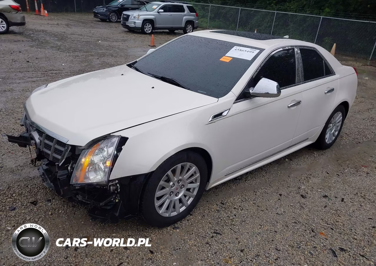 2012 Cadillac Cts Luxury VIN:1G6DG5E5XC0108468 - 2