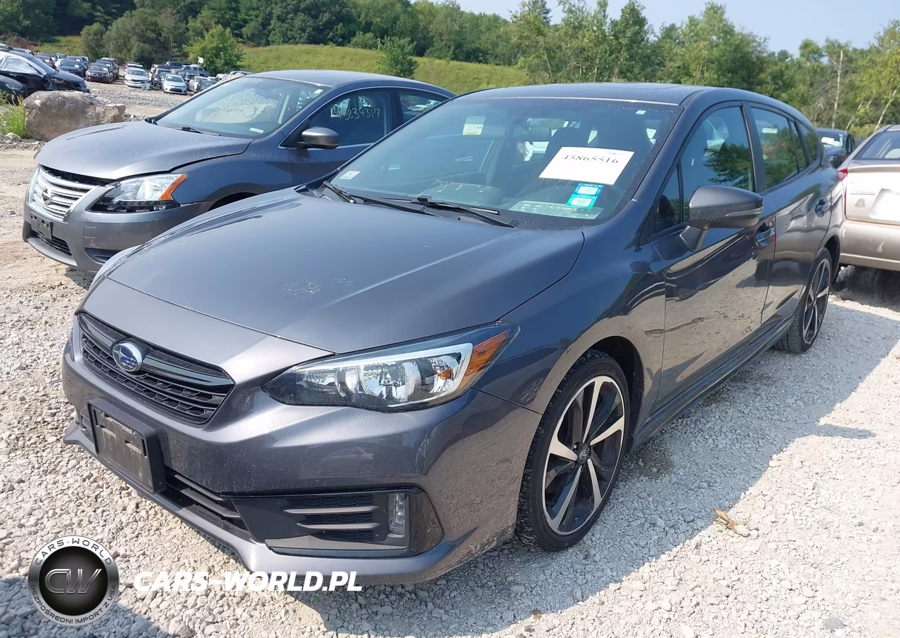 2022 Subaru Impreza Sport 5-Door VIN:4S3GTAM68N3718461 - 2