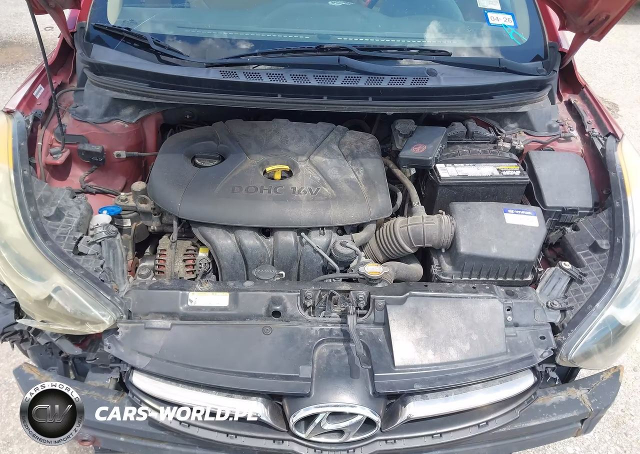 2012 Hyundai Elantra Limited (Ulsan Plant) VIN:KMHDH4AE0CU186871 - 10