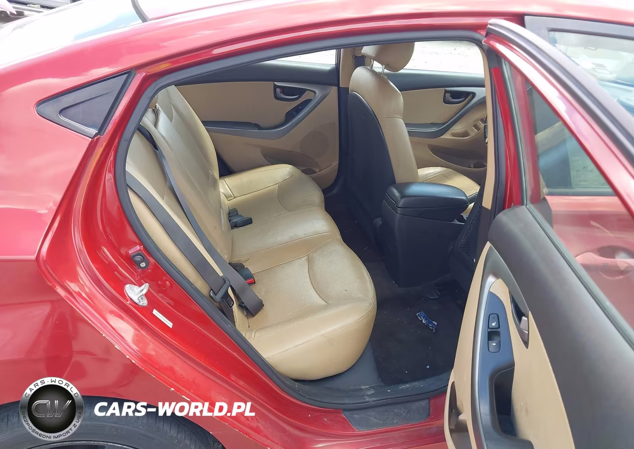 2012 Hyundai Elantra Limited (Ulsan Plant) VIN:KMHDH4AE0CU186871 - 8