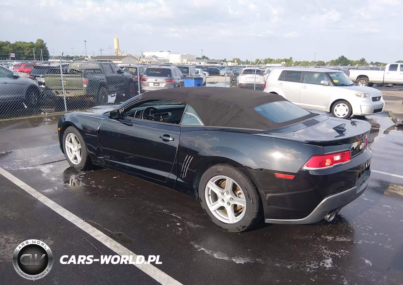 2014 Chevrolet Camaro 1Lt VIN:2G1FB3D36E9266445 - 3