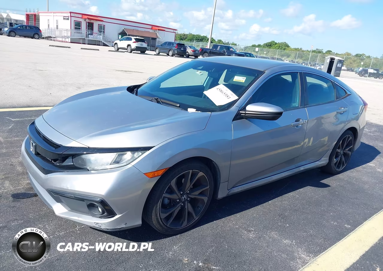 2020 Honda Civic Sport VIN:2HGFC2F80LH559298 - 2