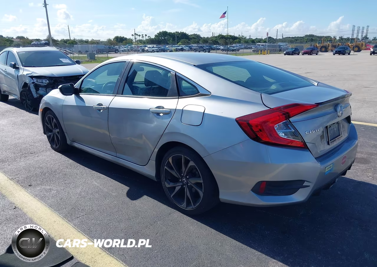 2020 Honda Civic Sport VIN:2HGFC2F80LH559298 - 3