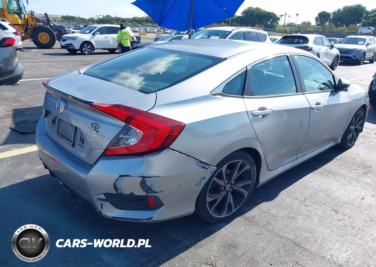 2020 Honda Civic Sport VIN:2HGFC2F80LH559298 - 4