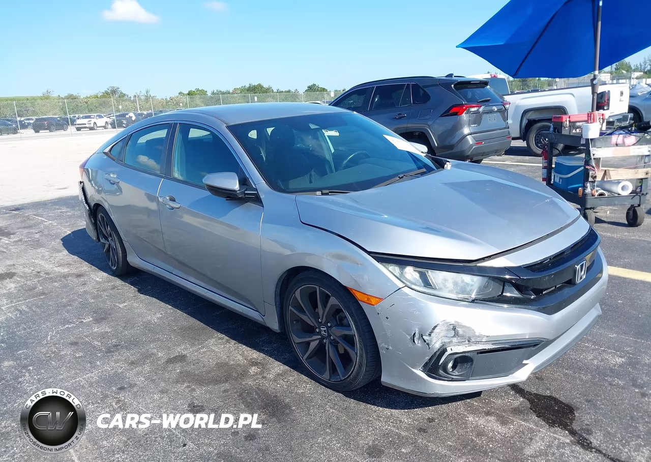 2020 Honda Civic Sport VIN:2HGFC2F80LH559298 - 6