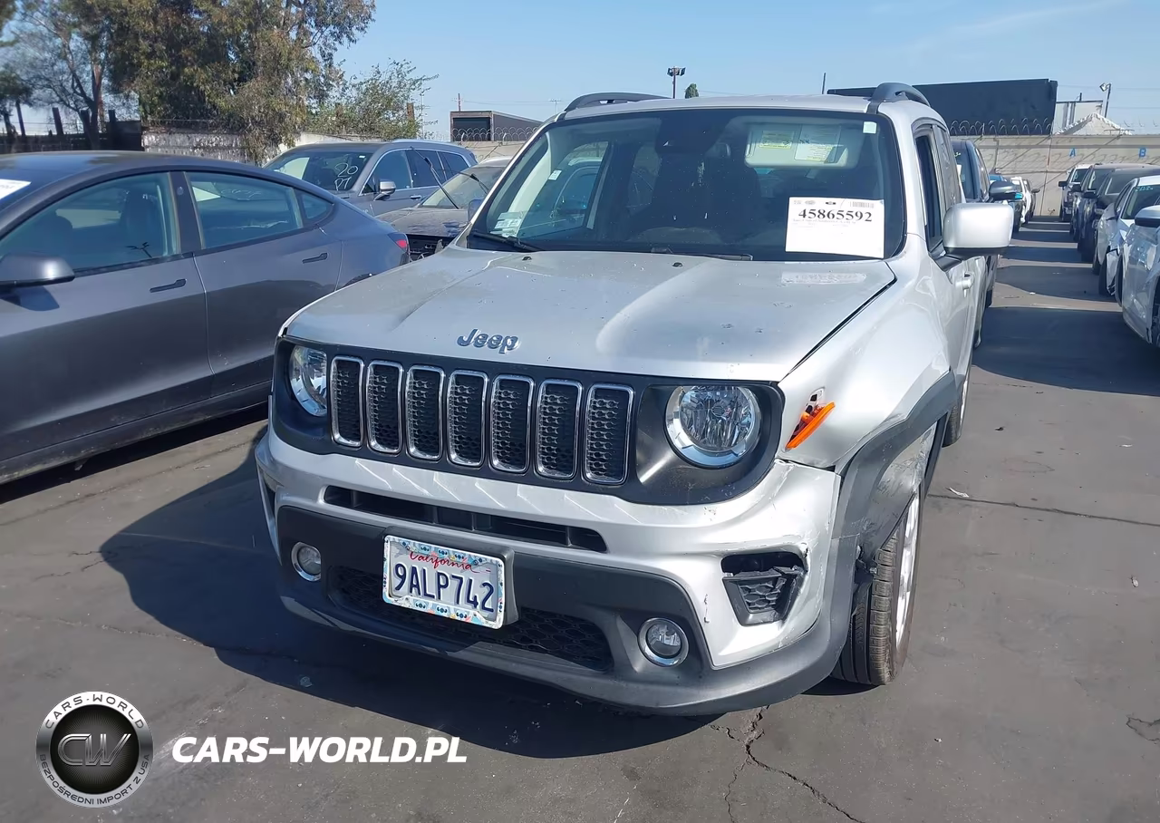 2021 Jeep Renegade Latitude Fwd VIN:ZACNJCBB6MPN25225 - 12