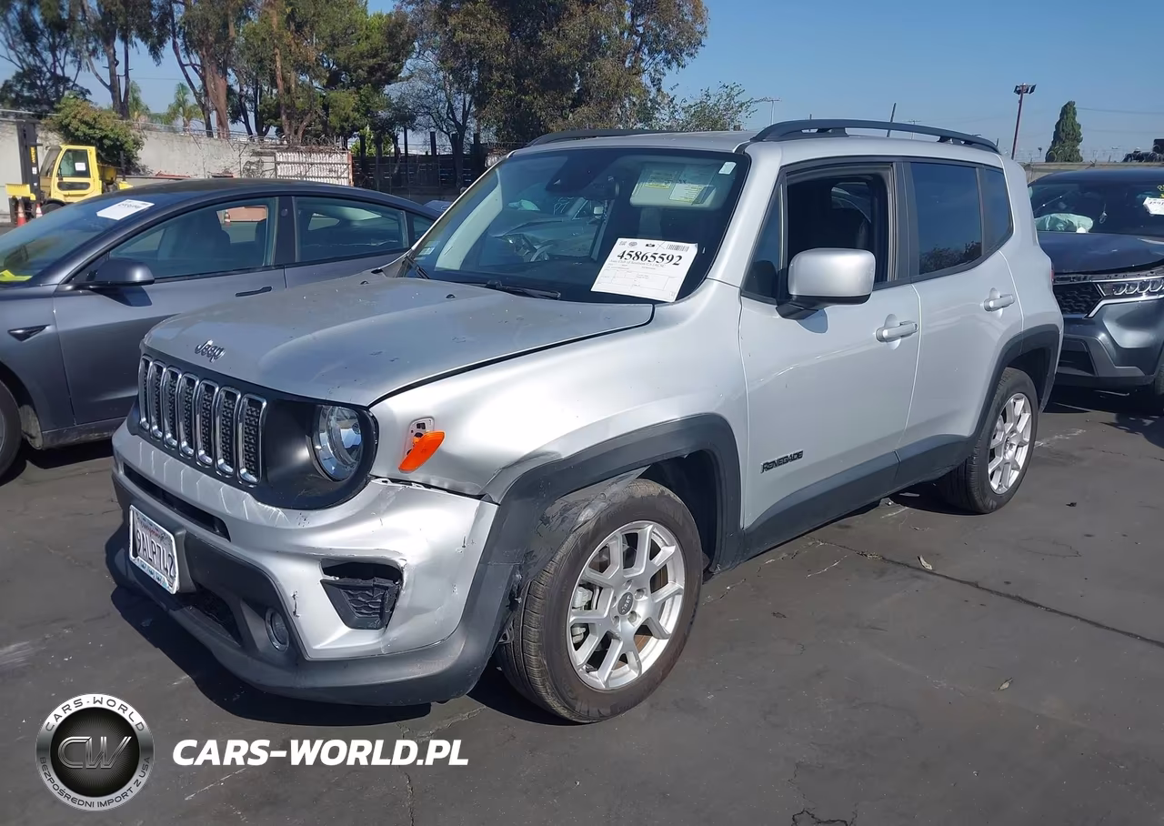 2021 Jeep Renegade Latitude Fwd VIN:ZACNJCBB6MPN25225 - 2