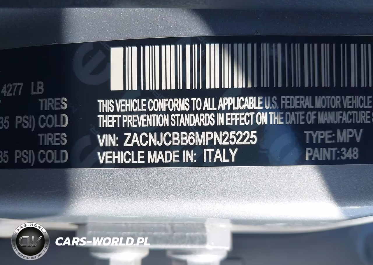 2021 Jeep Renegade Latitude Fwd VIN:ZACNJCBB6MPN25225 - 9