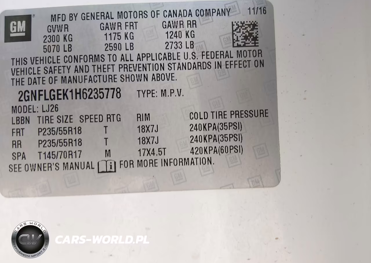 2017 Chevrolet Equinox Premier VIN:2GNFLGEK1H6235778 - 9