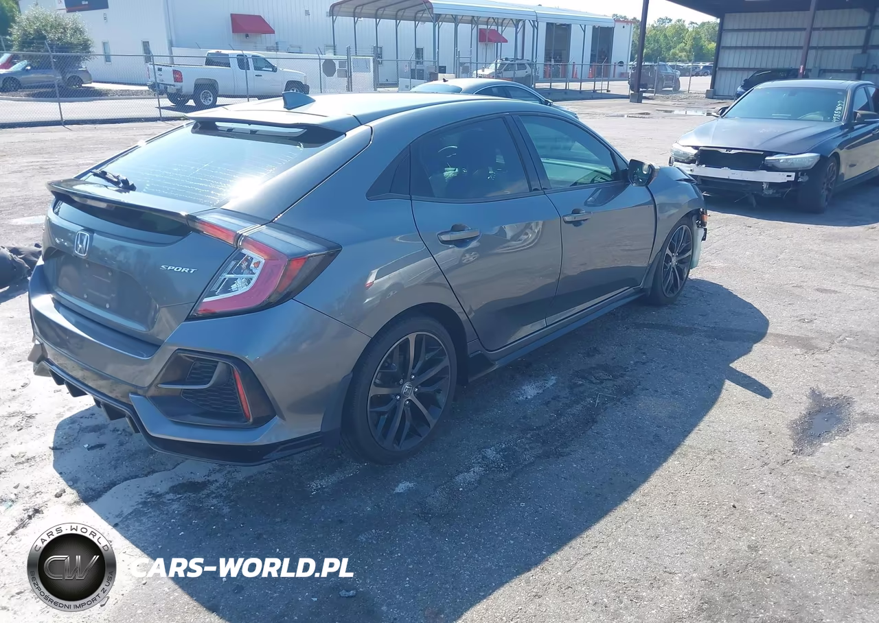 2020 Honda Civic Sport VIN:SHHFK7H46LU206139 - 4