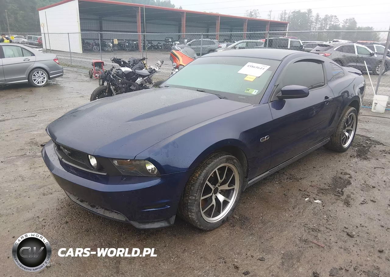 2012 Ford Mustang Gt VIN:1ZVBP8CF3C5273960 - 2
