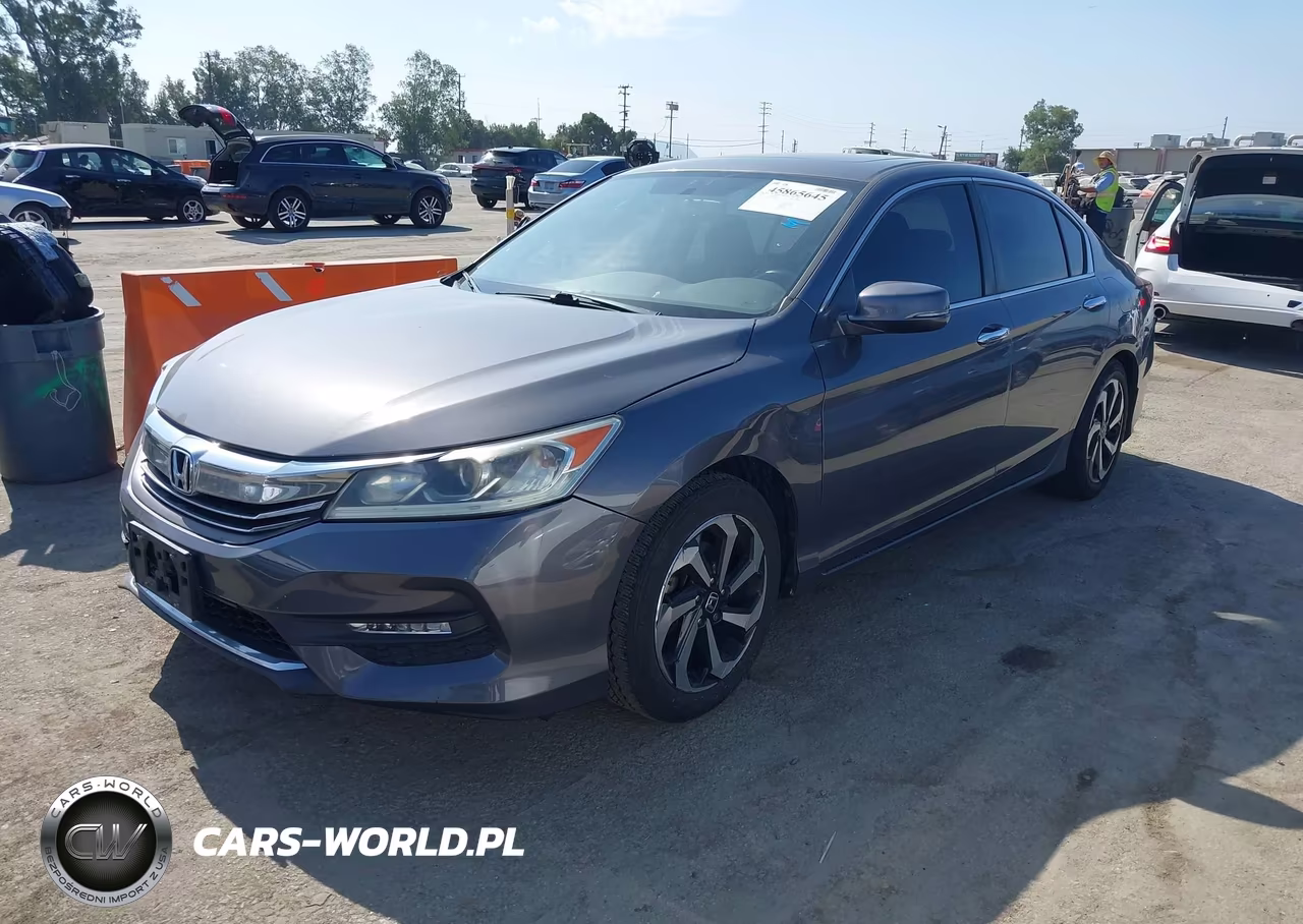 2016 Honda Accord Ex VIN:1HGCR2F71GA038684 - 2