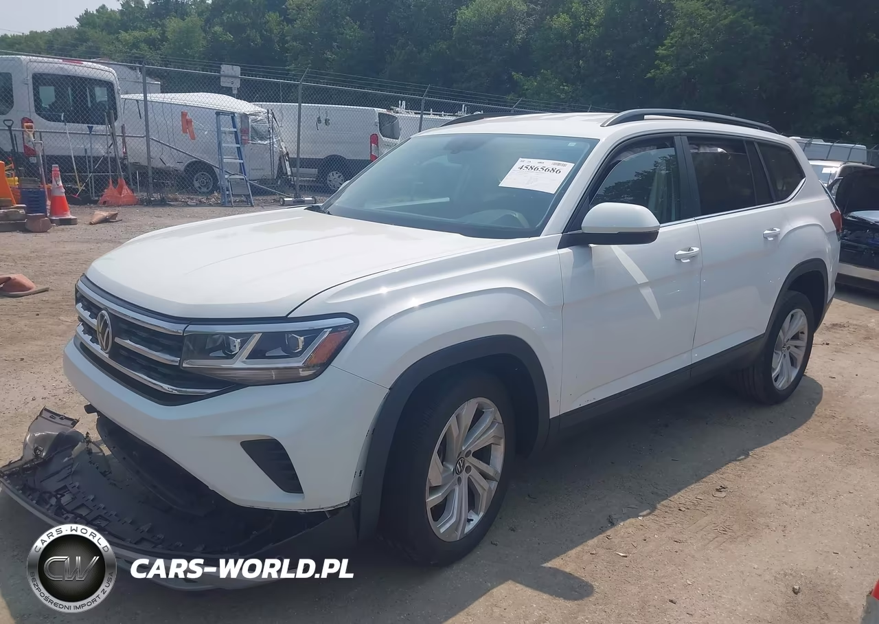 2021 Volkswagen Atlas 3.6L V6 Se W-Technology VIN:1V2WR2CA4MC568562 - 2