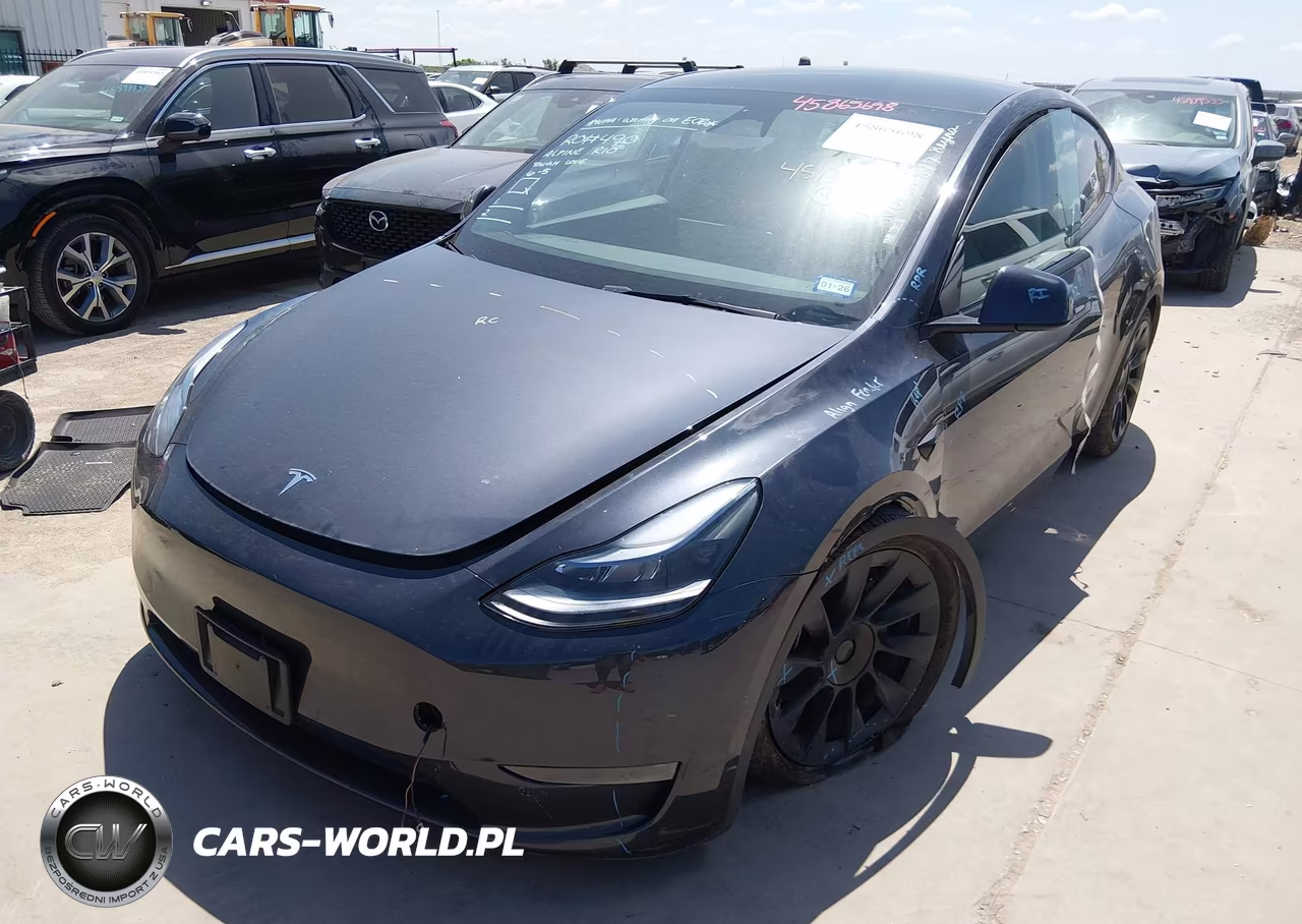 2025 Tesla Model Y Long Range Dual Motor All-Wheel Drive VIN:7SAYGAEE2SF295750 - 2