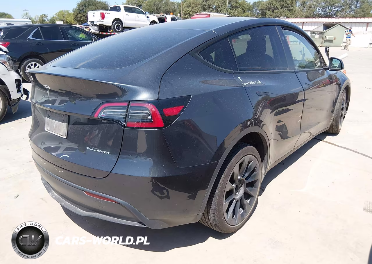 2025 Tesla Model Y Long Range Dual Motor All-Wheel Drive VIN:7SAYGAEE2SF295750 - 4