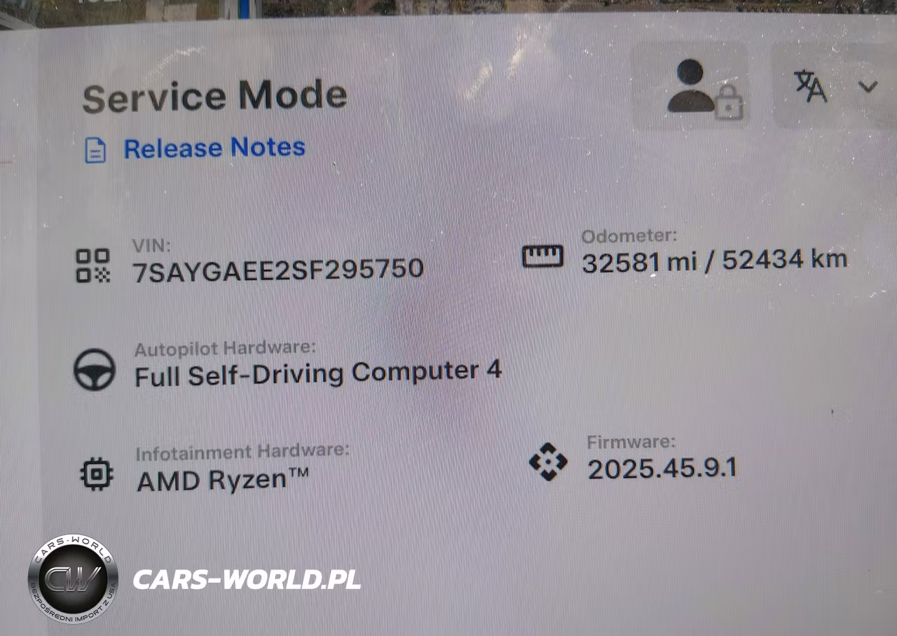 2025 Tesla Model Y Long Range Dual Motor All-Wheel Drive VIN:7SAYGAEE2SF295750 - 7
