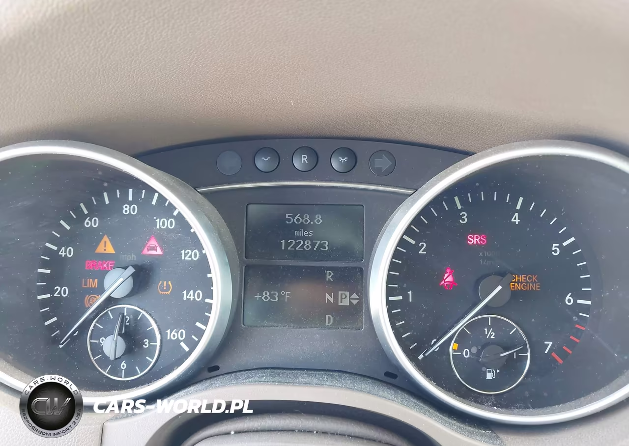 2007 Mercedes-Benz Ml 350 4Matic VIN:4JGBB86E87A209829 - 7