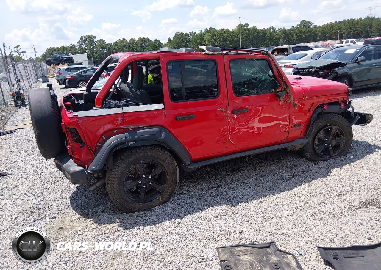 2020 Jeep Wrangler Unlimited Sport Altitude 4X4 VIN:1C4HJXDG8LW184766 - 4