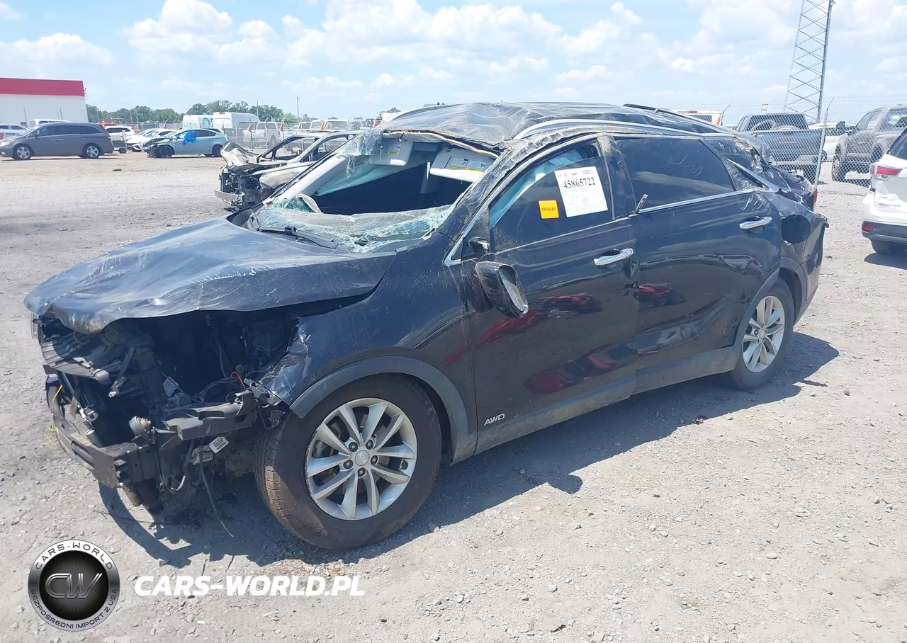 2018 Kia Sorento 2.4L Lx VIN:5XYPGDA37JG349551 - 2