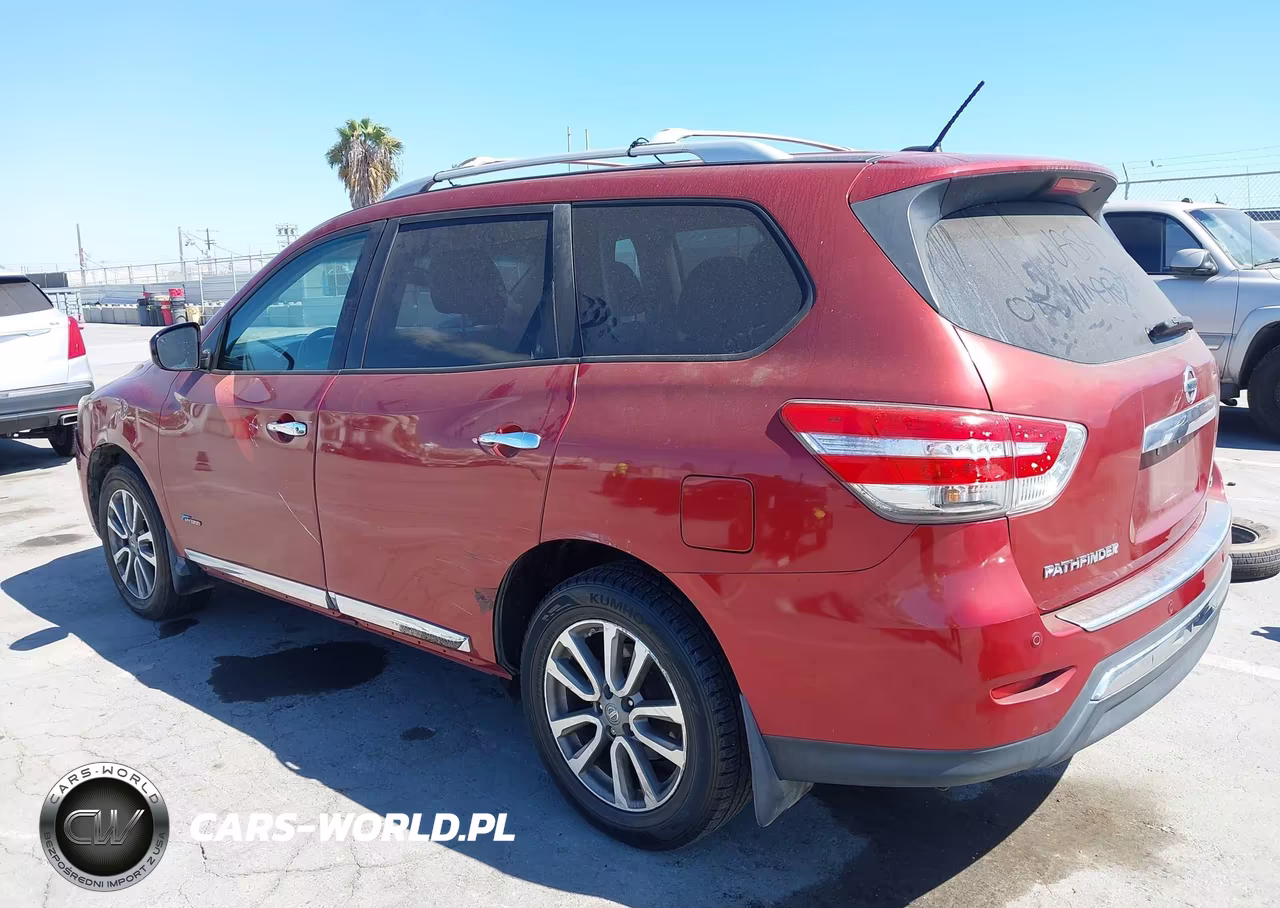 2014 Nissan Pathfinder Hybrid Sl VIN:5N1CR2MN3EC649751 - 3