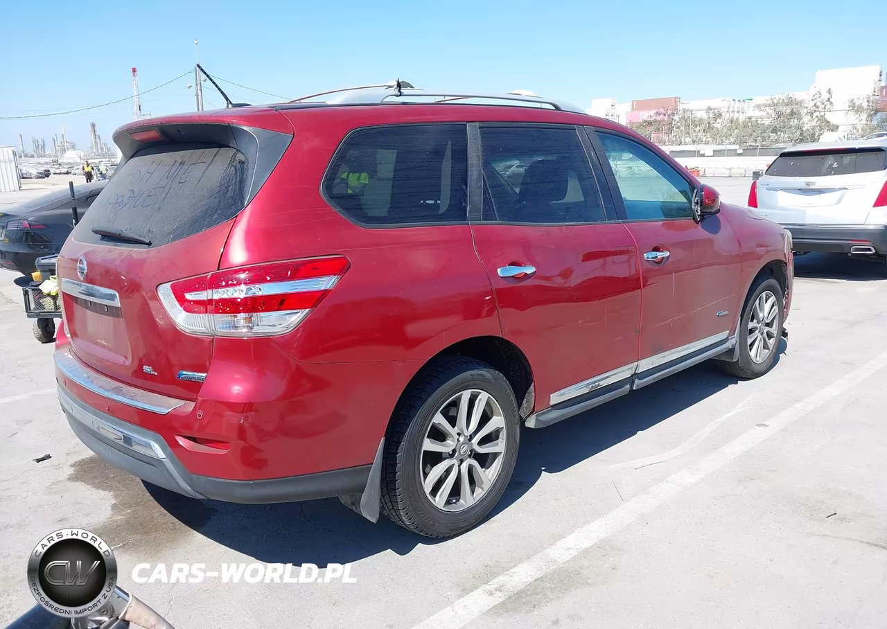 2014 Nissan Pathfinder Hybrid Sl VIN:5N1CR2MN3EC649751 - 4