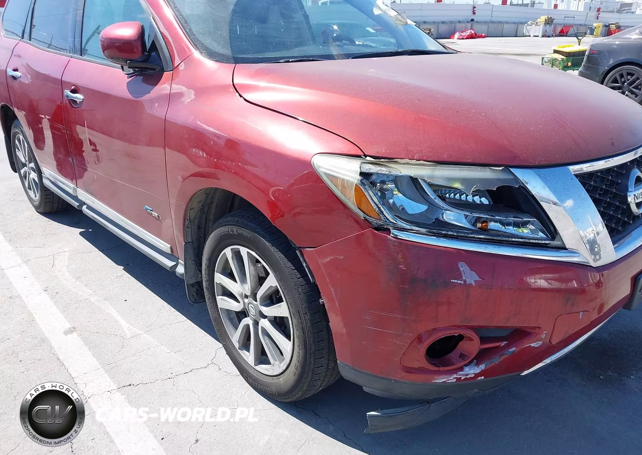 2014 Nissan Pathfinder Hybrid Sl VIN:5N1CR2MN3EC649751 - 6