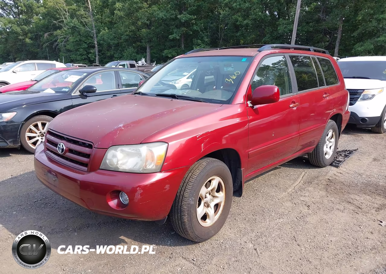 2006 Toyota Highlander VIN:JTEGD21A860151906 - 2