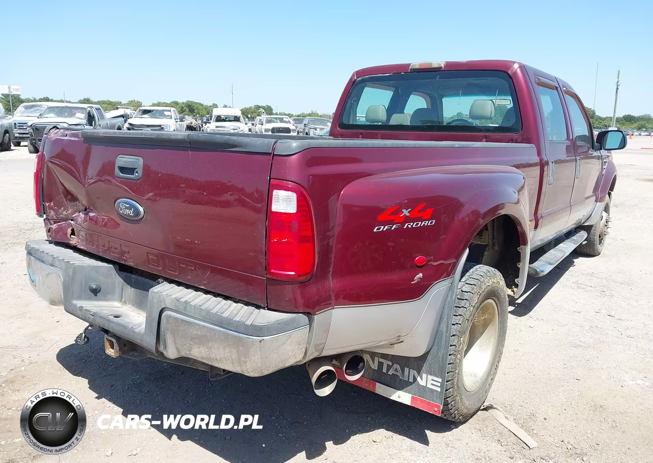 2008 Ford Super Duty F-350 Drw Fx4-King Ranch-Lariat-Xl-Xlt VIN:1FTWW33R98EB32659 - 4