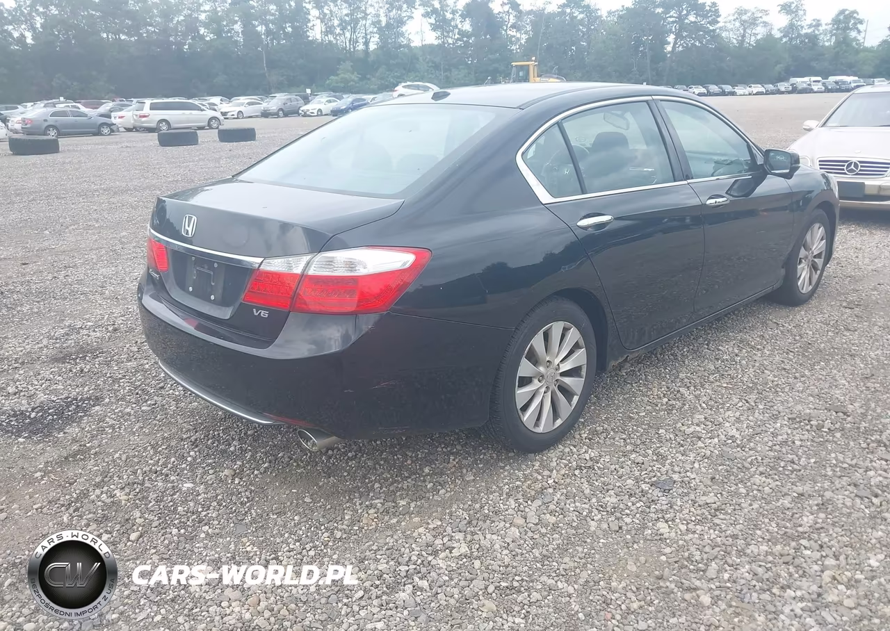 2013 Honda Accord Ex-L V-6 VIN:1HGCR3F83DA012274 - 4