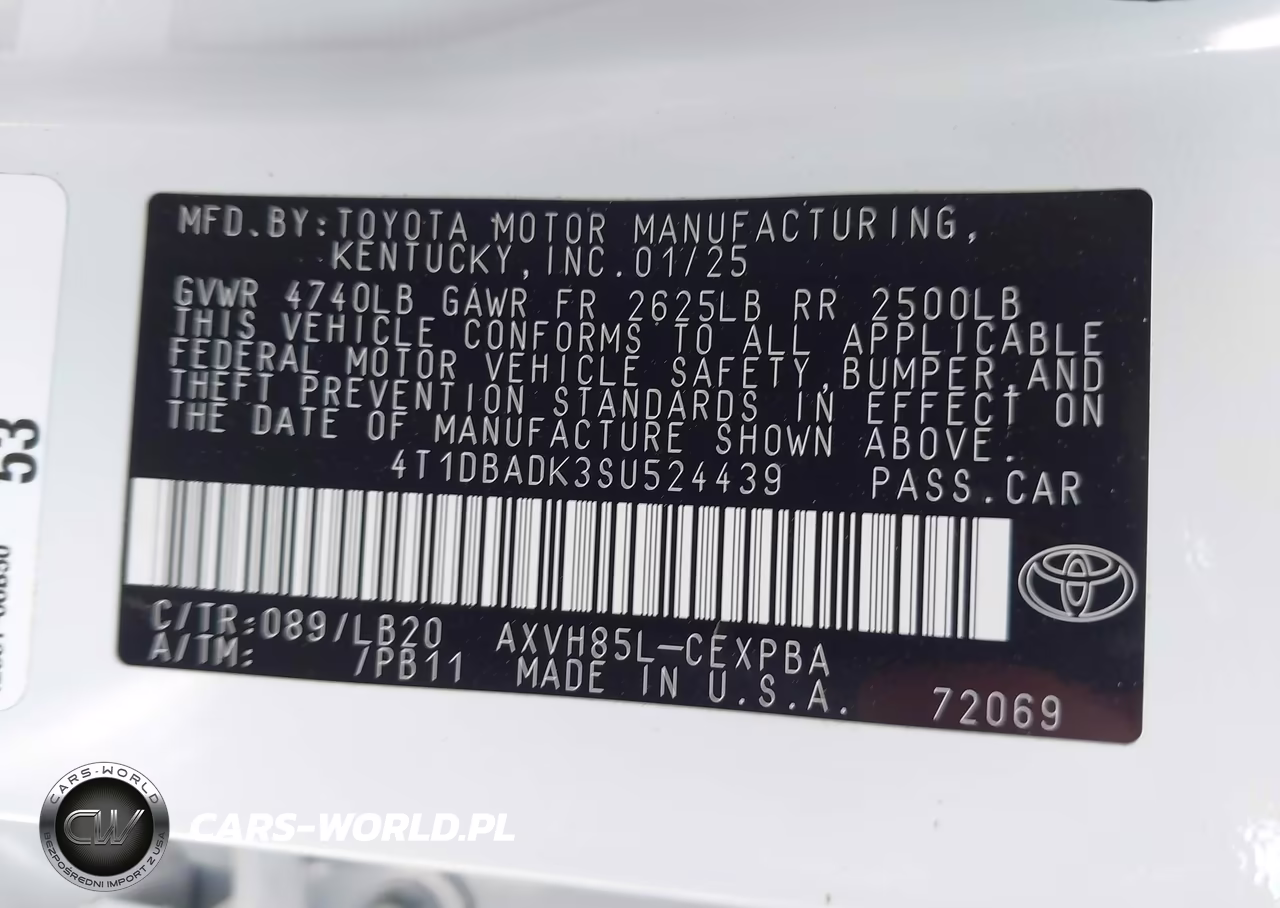 2025 Toyota Camry Xse VIN:4T1DBADK3SU524439 - 9