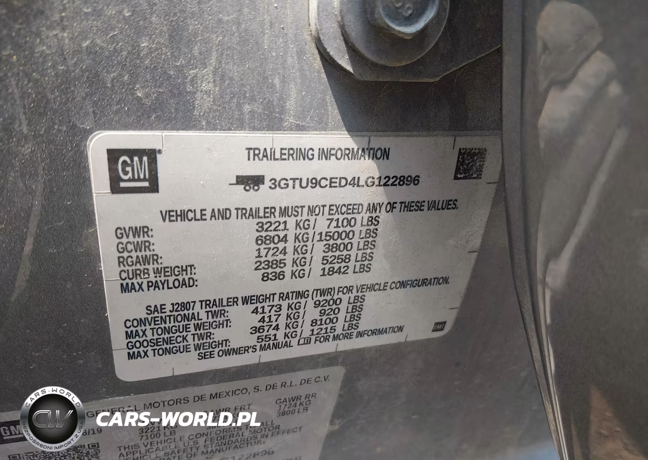 2020 GMC Sierra 1500 4Wd Short Box Elevation VIN:3GTU9CED4LG122896 - 9