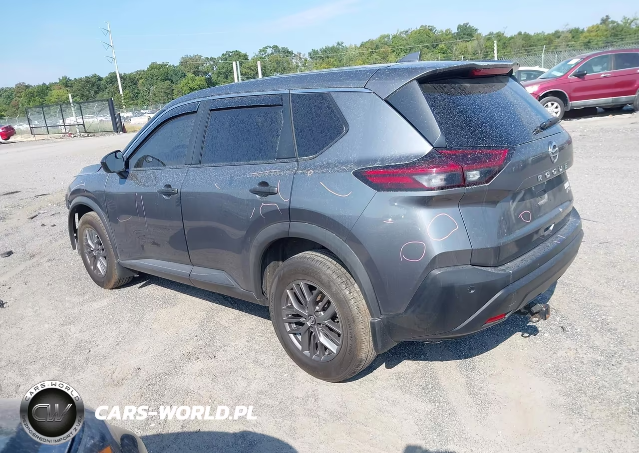 2021 Nissan Rogue S Intelligent Awd VIN:5N1AT3ABXMC693060 - 3