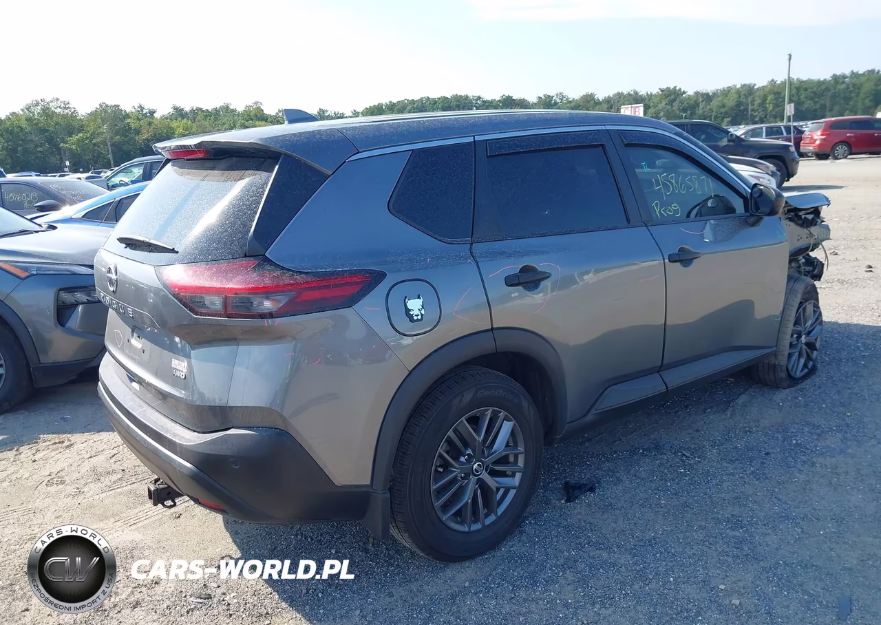 2021 Nissan Rogue S Intelligent Awd VIN:5N1AT3ABXMC693060 - 4