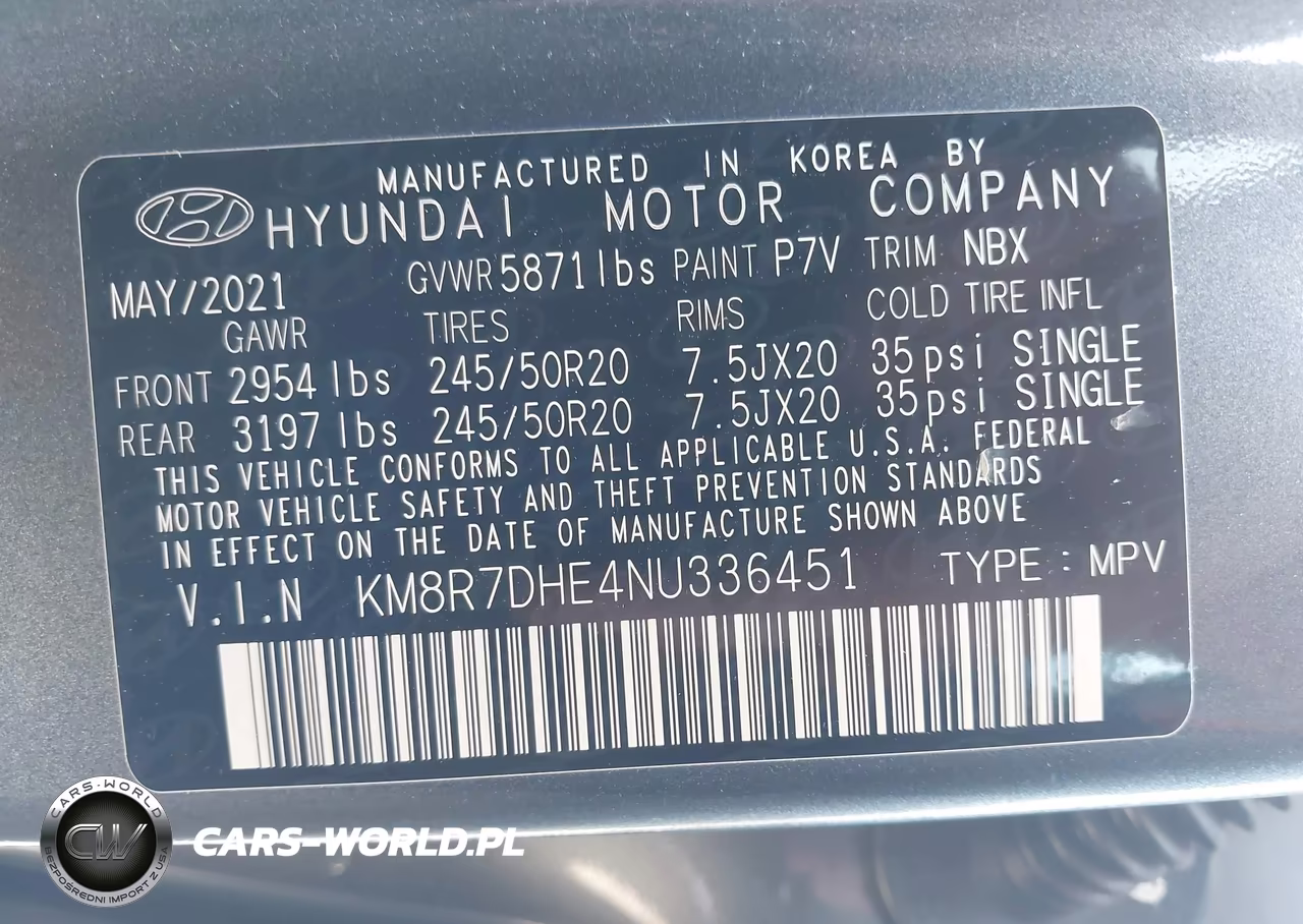 2022 Hyundai Palisade Calligraphy VIN:KM8R7DHE4NU336451 - 9