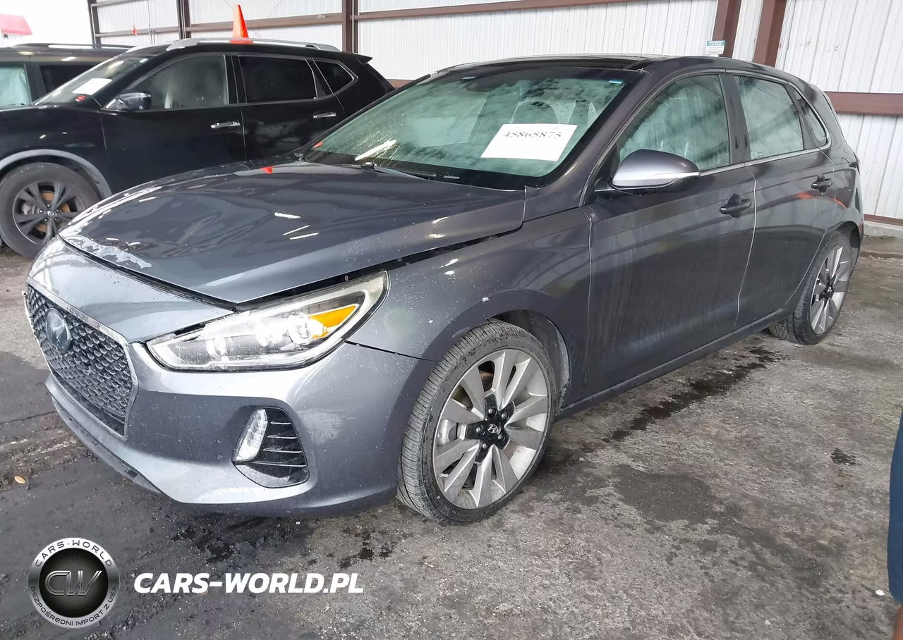 2018 Hyundai Elantra Gt Sport VIN:KMHH55LC0JU018236 - 2