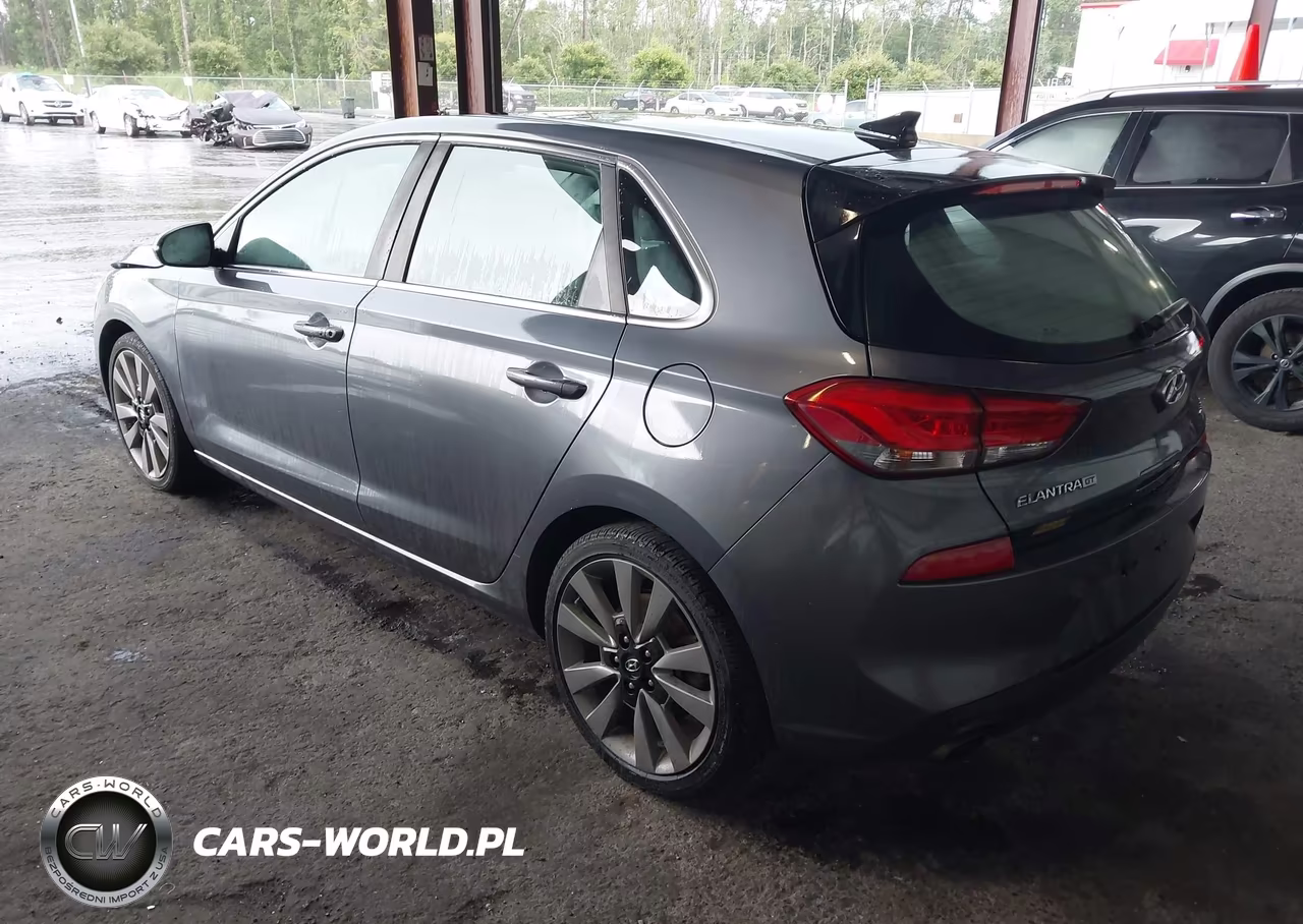 2018 Hyundai Elantra Gt Sport VIN:KMHH55LC0JU018236 - 3